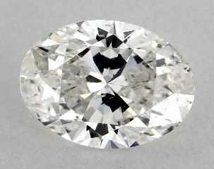 1.01 Carat I-SI1 Oval Cut Diamond