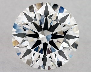 Lab-Created 2.03 Carat E-SI1 Excellent Cut Round Diamond