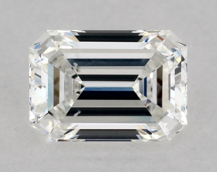 0.35 ct Emerald, F · SI1 · Good