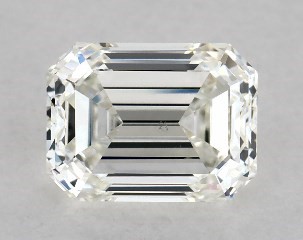 1.00 Carat I-SI1 Emerald Cut Diamond