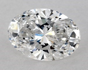 Lab-Created 1.53 Carat E-VS1 Oval Cut Diamond