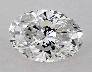 Lab-Created 1.53 Carat E-VS1 Oval Cut Diamond