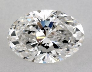 Lab-Created 1.51 Carat E-VS1 Oval Cut Diamond