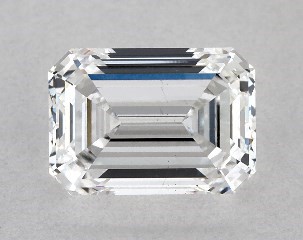 Lab-Created 1.59 Carat E-VS1 Emerald Cut Diamond