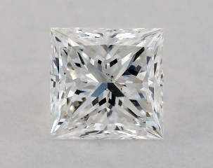 0.31 Carat F-SI1 Princess Cut Diamond