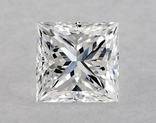 0.30 Carat F-VS2 Princess Cut Diamond