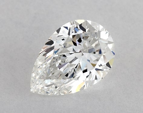 GIA 1.00 Carat E-VVS2 Very Good Cut Pear Diamond