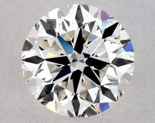 1.02 Carat I-SI1 Very Good Cut Round Diamond