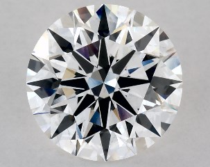 Lab-Created 2.03 Carat F-SI1 Excellent Cut Round Diamond