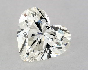 1.00 Carat I-SI1 Heart Shaped Diamond