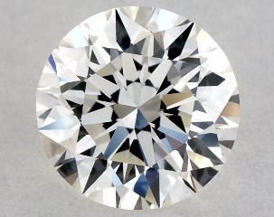 0.51 Carat J-VVS1 Excellent Cut Round Diamond