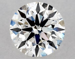 1.00 Carat G-VS2 Excellent Cut Round Diamond