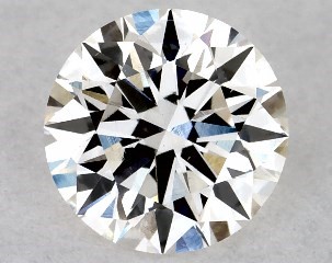 0.54 Carat H-VS2 Excellent Cut Round Diamond