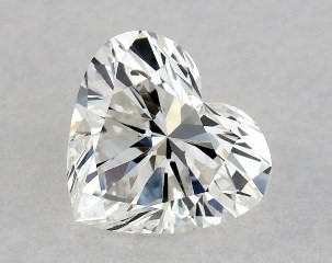 0.30 Carat H-VS2 Heart Shaped Diamond
