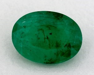 1.00 carat Oval Natural Green Emerald