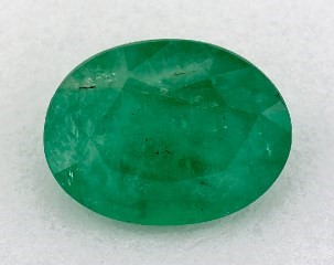 1.04 carat Oval Natural Green Emerald