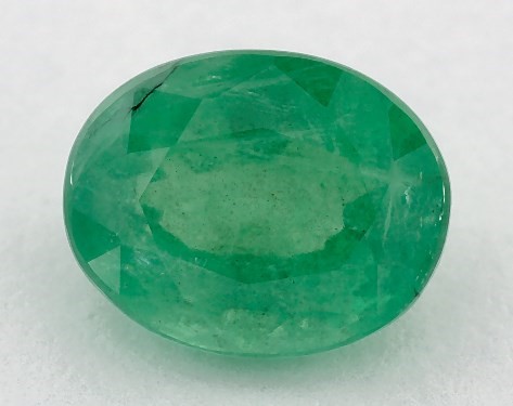 2.32 Carat Oval Natural Green Emerald