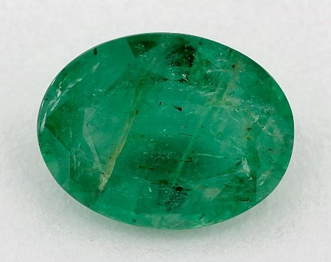 3.14 Carat Oval Natural Green Emerald