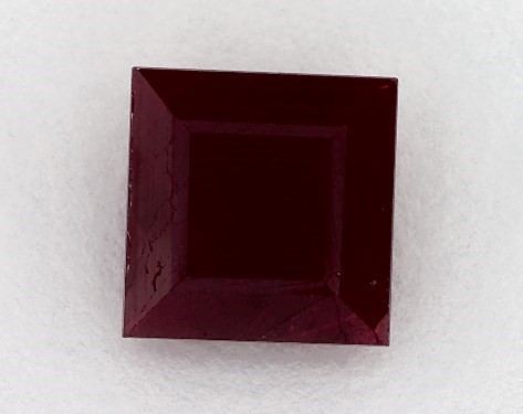 2.35 Carat Princess Natural Ruby