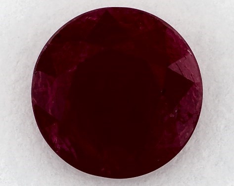2.41 Carat Round Natural Ruby