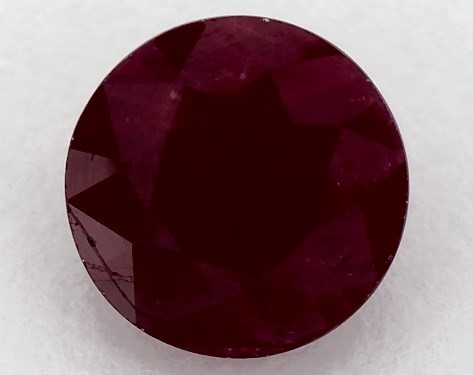 2.47 Carat Round Natural Ruby