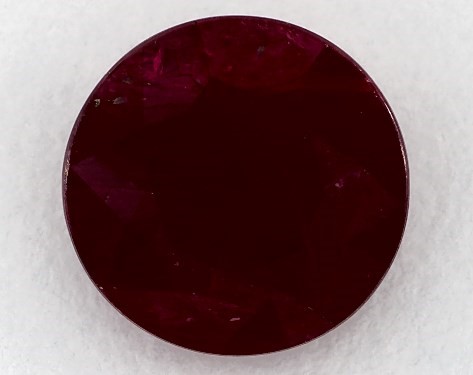 3.25 Carat Round Natural Ruby