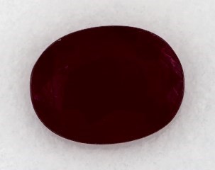 1.06 carat Oval Natural Ruby