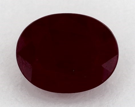 2.53 Carat Oval Natural Ruby