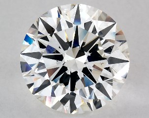 4.02 Carat I-SI1 Excellent Cut Round Diamond