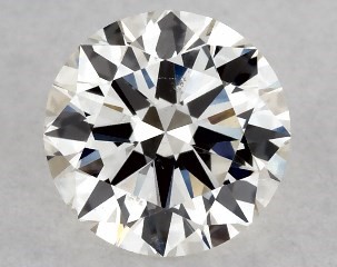 0.50 Carat I-SI1 Excellent Cut Round Diamond