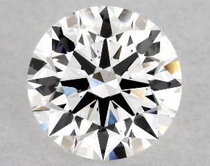Lab-Created 2.11 Carat F-VS2 Excellent Cut Round Diamond