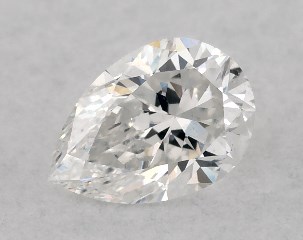 0.30 Carat E-SI1 Pear Shaped Diamond