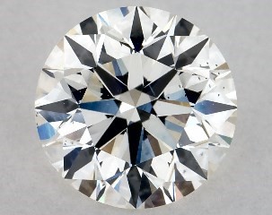 1.02 Carat H-SI1 Excellent Cut Round Diamond