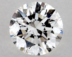 1.02 Carat F-SI1 Excellent Cut Round Diamond