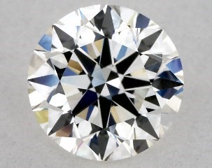 0.76 Carat H-VS1 Excellent Cut Round Diamond