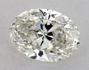 1.01 Carat I-SI1 Oval Cut Diamond