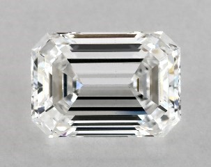 Lab-Created 1.57 Carat E-VS1 Emerald Cut Diamond