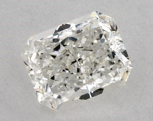 1.00 Carat H-SI1 Radiant Cut Diamond