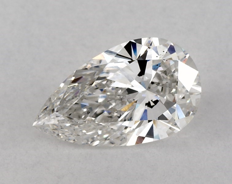 1.12 carat pear diamond, F VS2