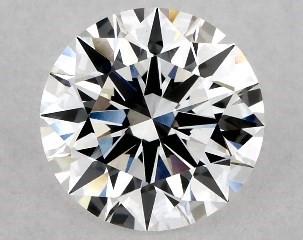 Lab-Created 1.07 Carat F-VS1 Excellent Cut Round Diamond