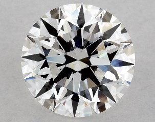 Lab-Created 1.10 Carat F-VS1 Excellent Cut Round Diamond
