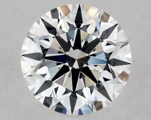 Lab-Created 1.14 Carat F-VS1 Excellent Cut Round Diamond