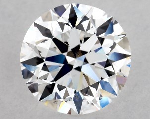 1.00 Carat D-SI1 Excellent Cut Round Diamond