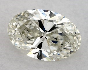 1.02 Carat I-SI1 Oval Cut Diamond