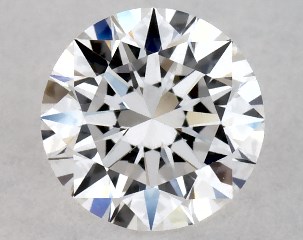 0.36 Carat D-VVS1 Excellent Cut Round Diamond