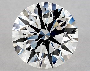 2.06 Carat G-VS2 Excellent Cut Round Diamond