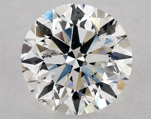 1.01 Carat G-SI1 Very Good Cut Round Diamond