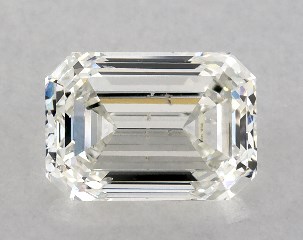 1.02 Carat I-SI1 Emerald Cut Diamond