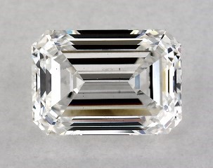 Lab-Created 1.65 Carat E-VS2 Emerald Cut Diamond
