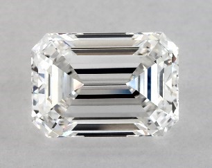 Lab-Created 1.51 Carat E-VVS2 Emerald Cut Diamond